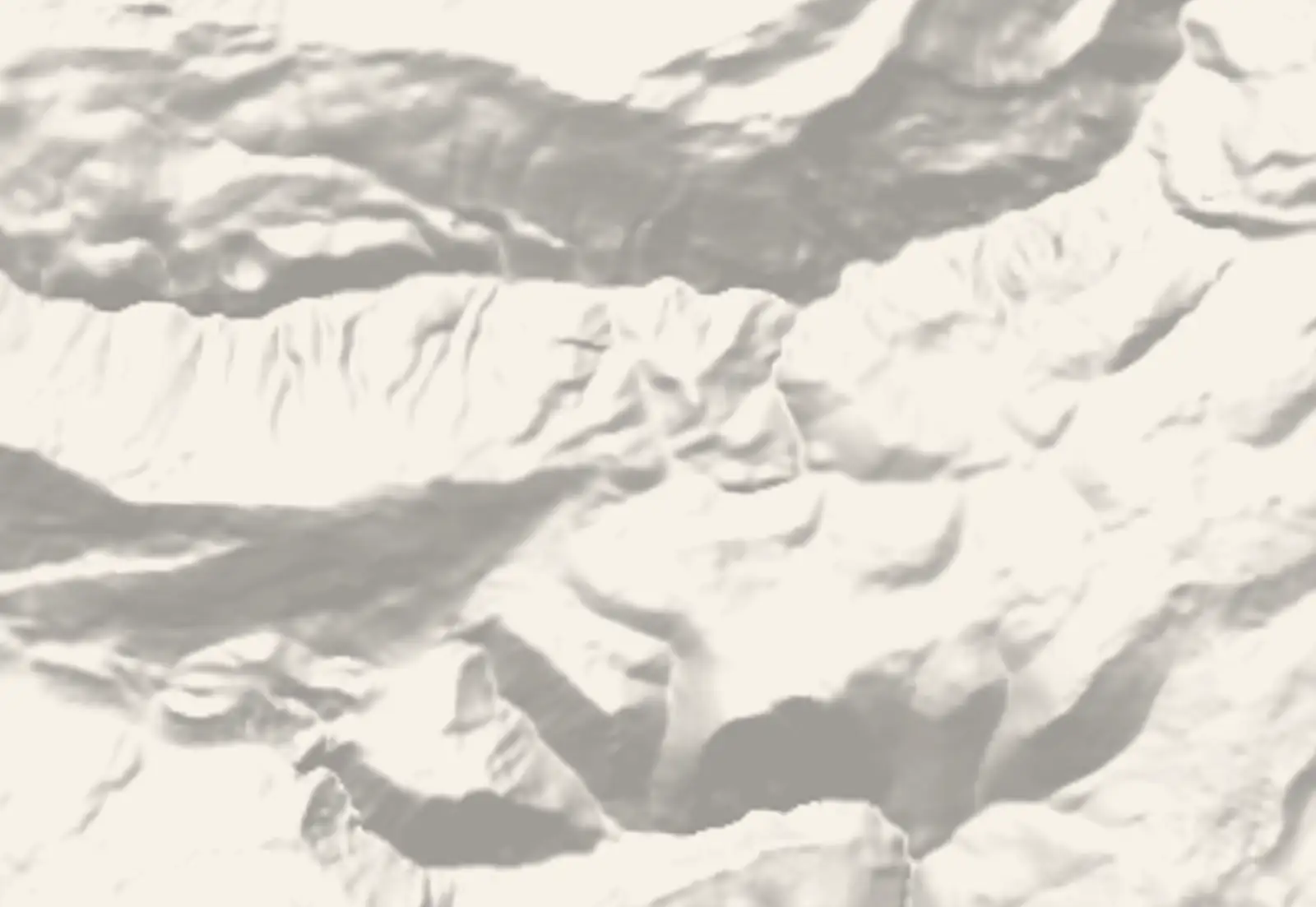 Relief du territoire de Bézaudun-les-Alpes et de ses abords, ombré d'après le modèle numérique de terrain de l'IGN.