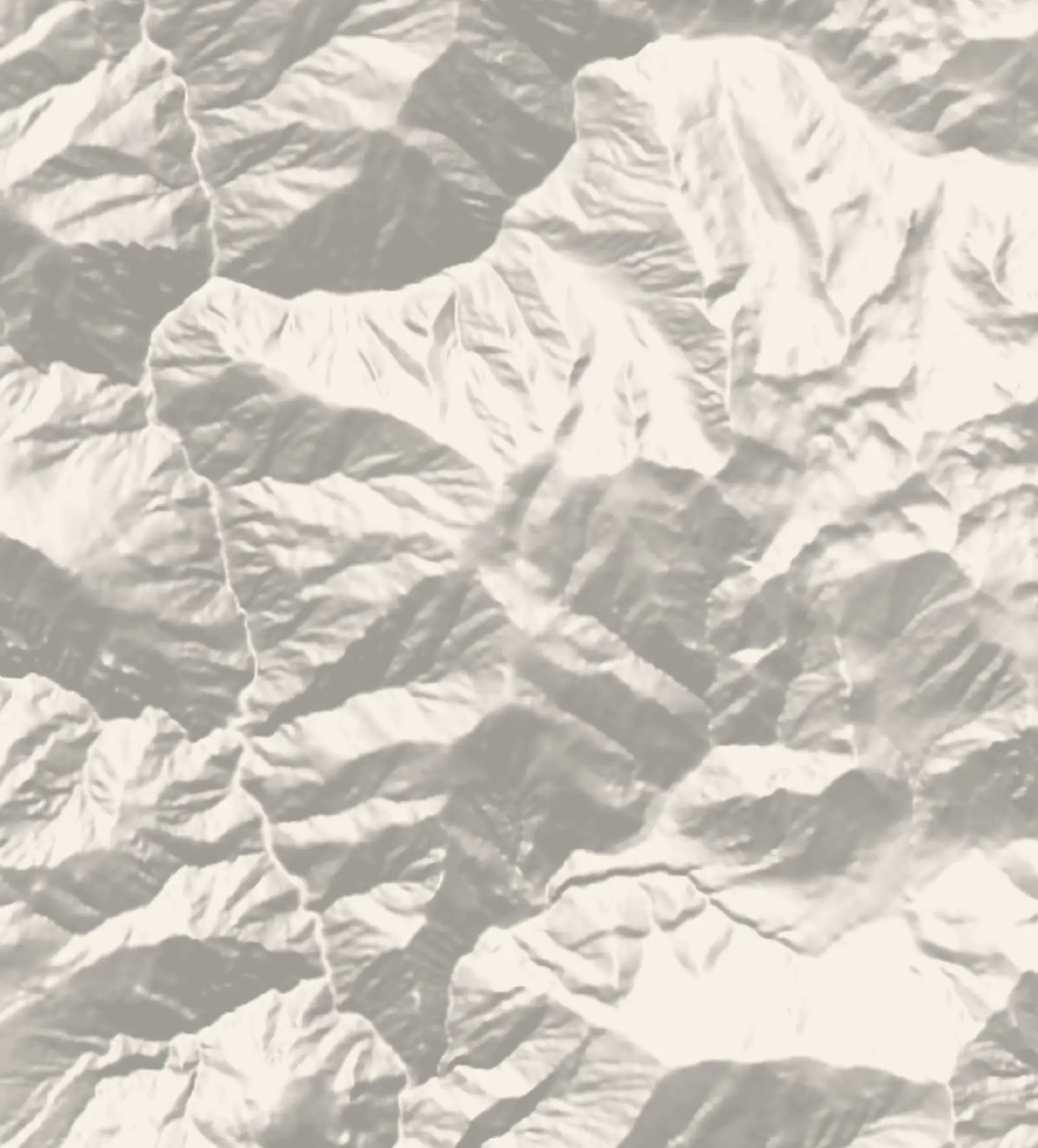 Relief du territoire de Rimplas et de ses abords, ombré d'après le modèle numérique de terrain de l'IGN.