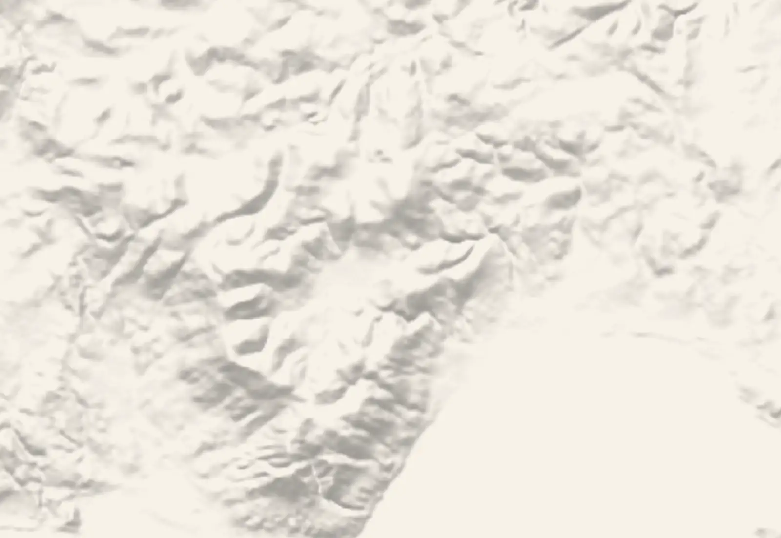 Relief du territoire de Vallauris et de ses abords, ombré d'après le modèle numérique de terrain de l'IGN.