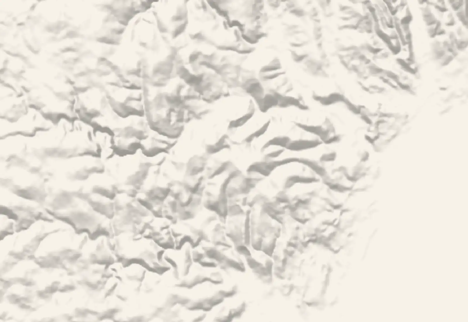 Relief du territoire de Villeneuve-Loubet et de ses abords, ombré d'après le modèle numérique de terrain de l'IGN.