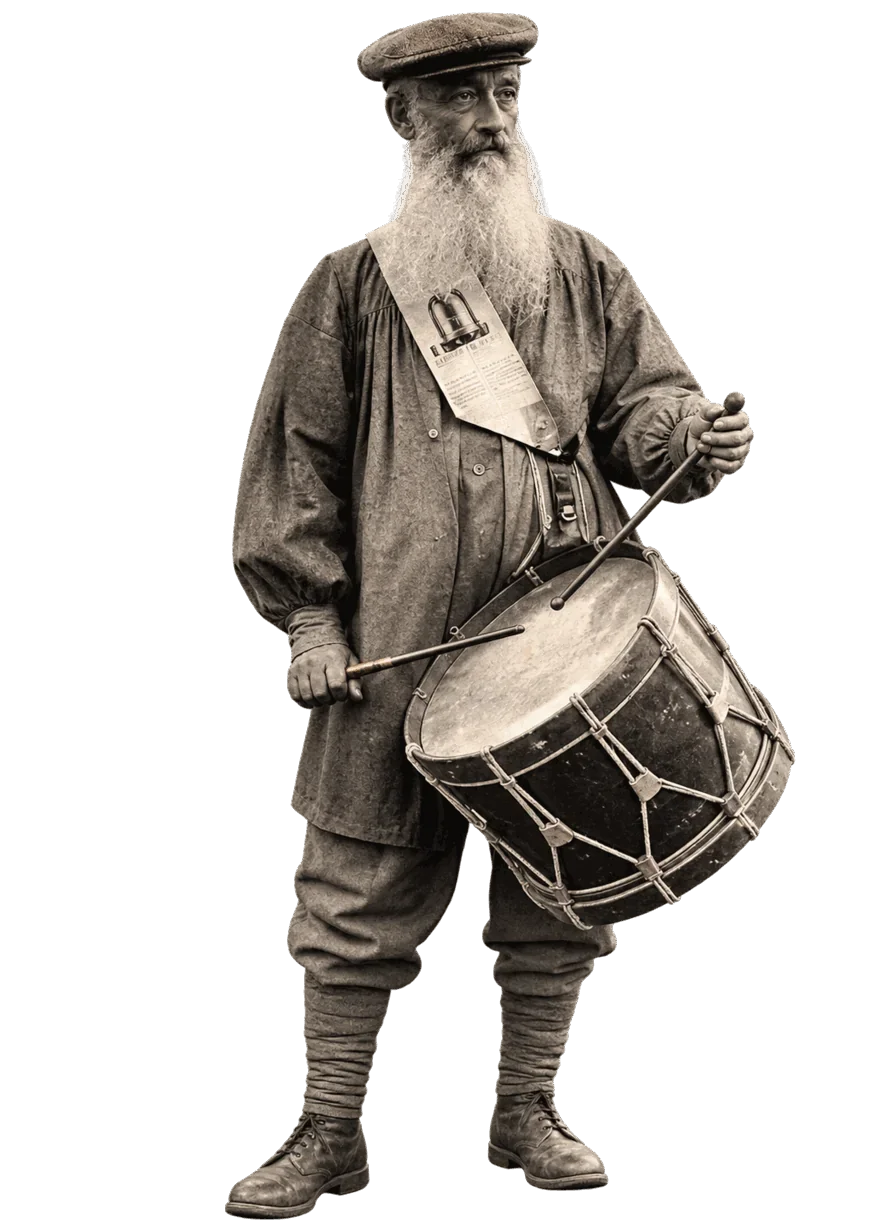 Le crieur de La Criée