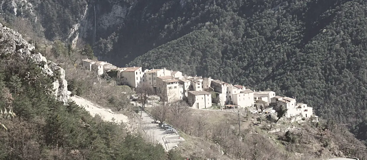 Aiglun village, Alpes-Maritimes, France