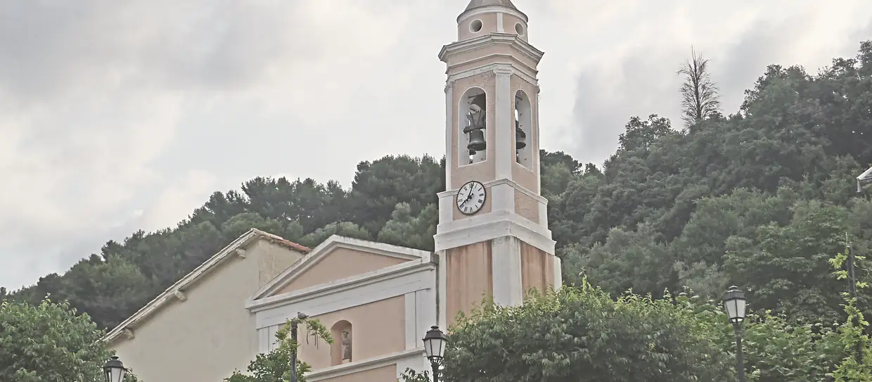 L'église de Blausasc