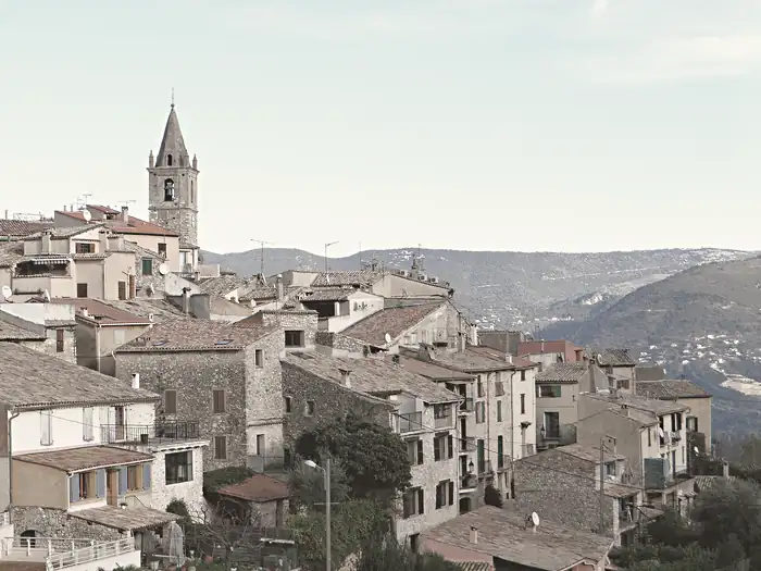 Vue d'ensemble, au Broc