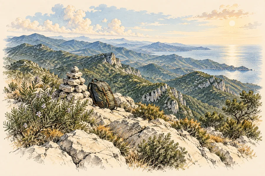 Illustration de balade créée pour La Criée