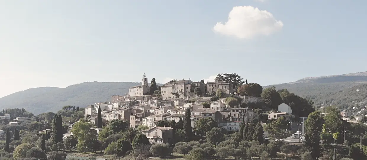 Vue de Châteauneuf-de-Grasse, à Châteauneuf-Grasse