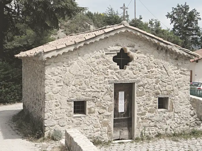 Chapelle Saint-Sébastien de Coaraze