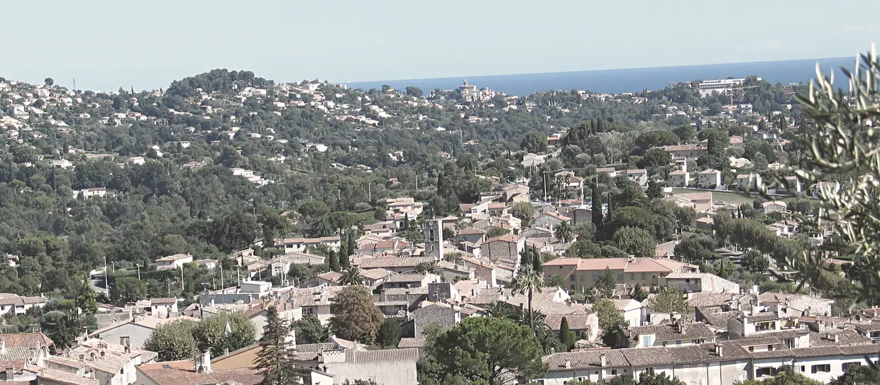 La Colle-sur-Loup village, Alpes-Maritimes, France
