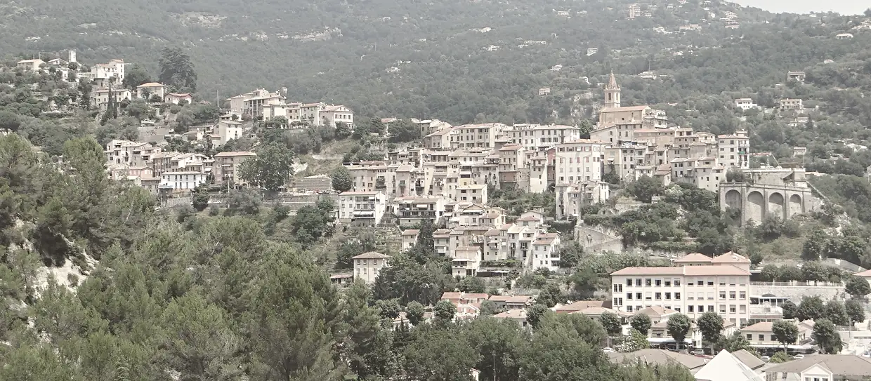 Contes (Alpes-Maritimes) - Vue générale