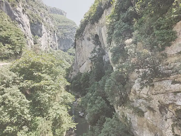 Gorges du Loup, à Courmes