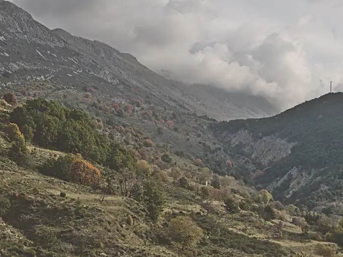 Fall Landscape, à Coursegoules