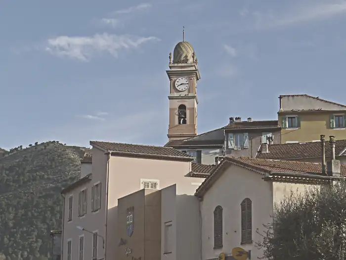 Clocher de l'église de Drap