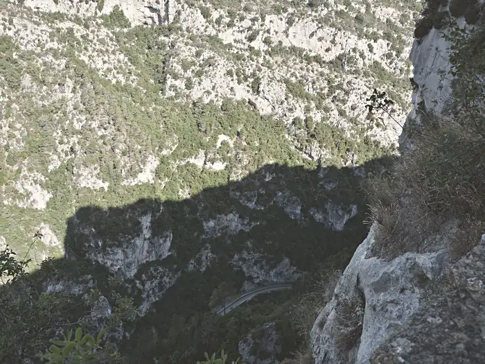 Le fond des gorges de la Vésubie au "Saut des Français", Duranus, Alpes-Maritimes