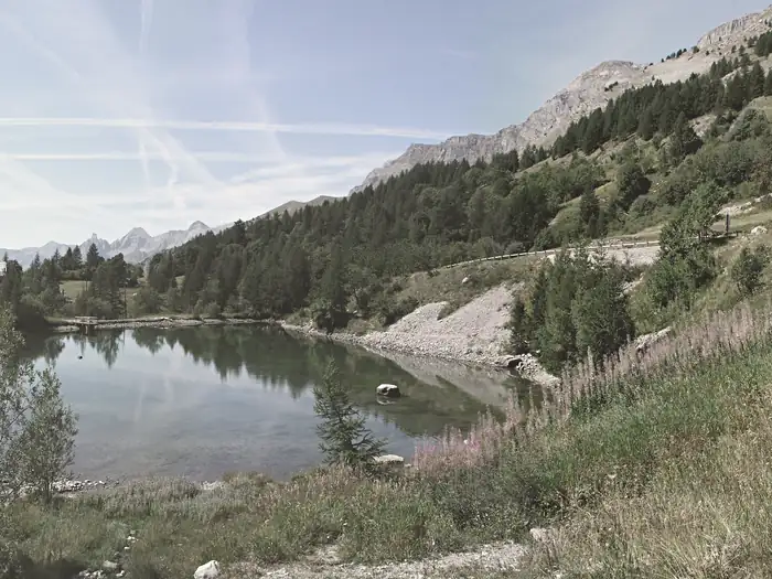Lac d'Estenc, à Entraunes