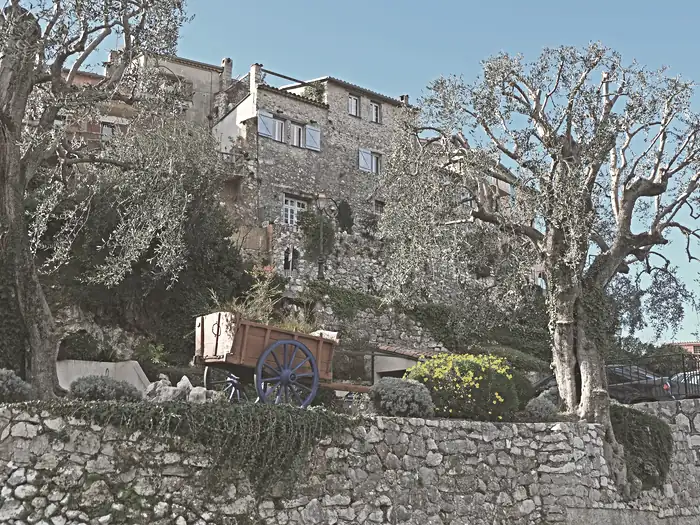 Arrivée sur le village de Falicon