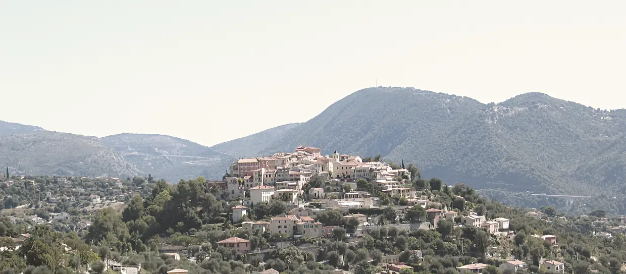Falicon village, Alpes-Maritimes, France