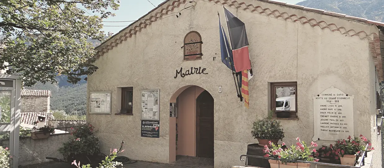 Mairie, à Gars