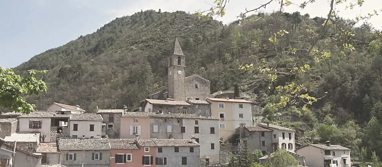 Vue generale, à Malaussène