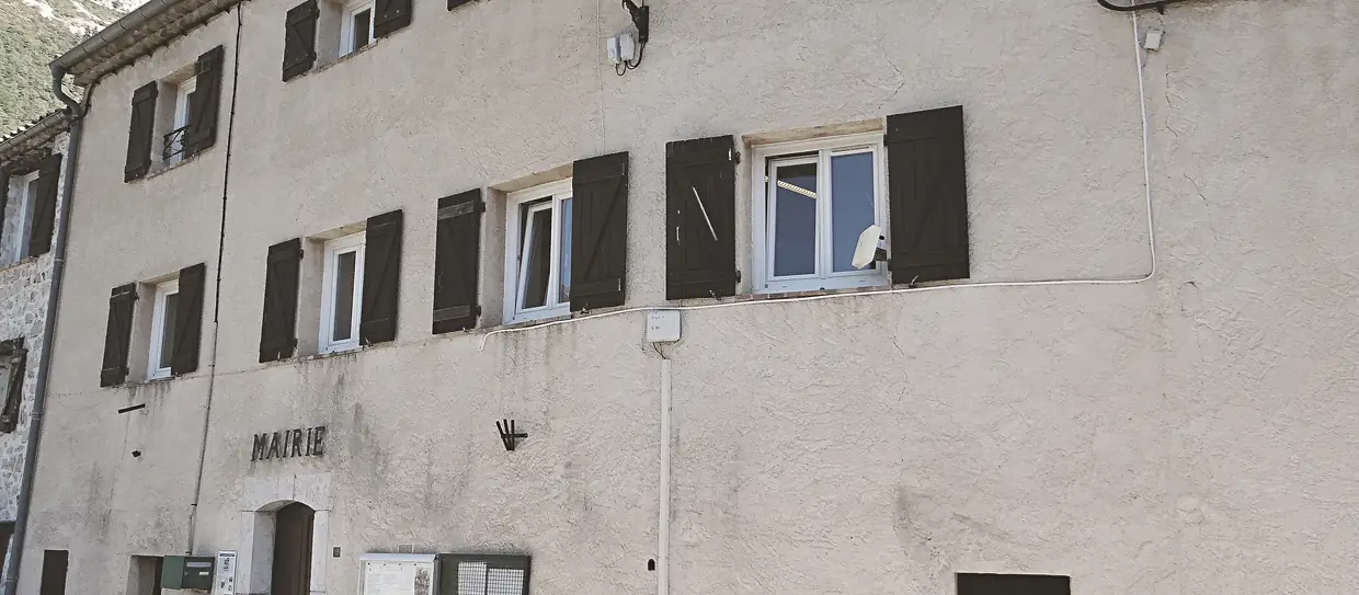 Mairie, au Mas