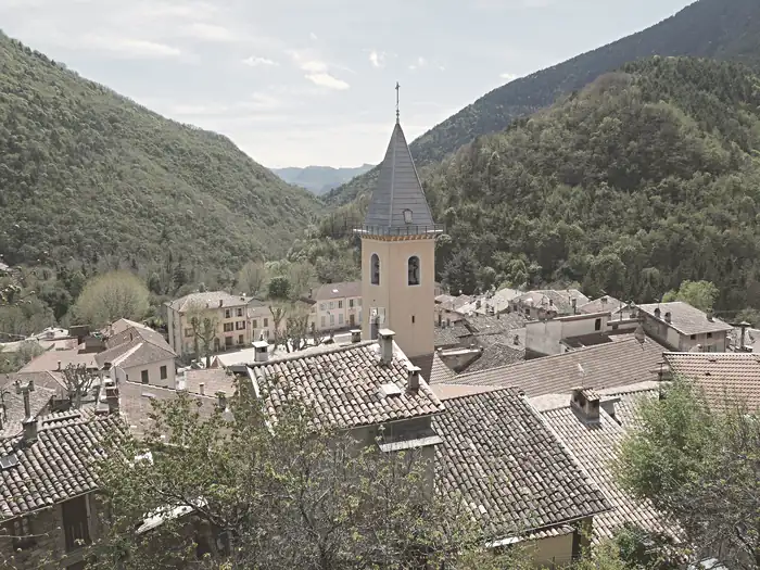 Alpes-Maritimes, Moulinet, view