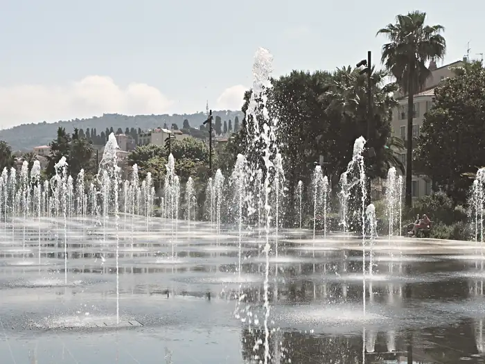 Promenade du Paillon, à Nice
