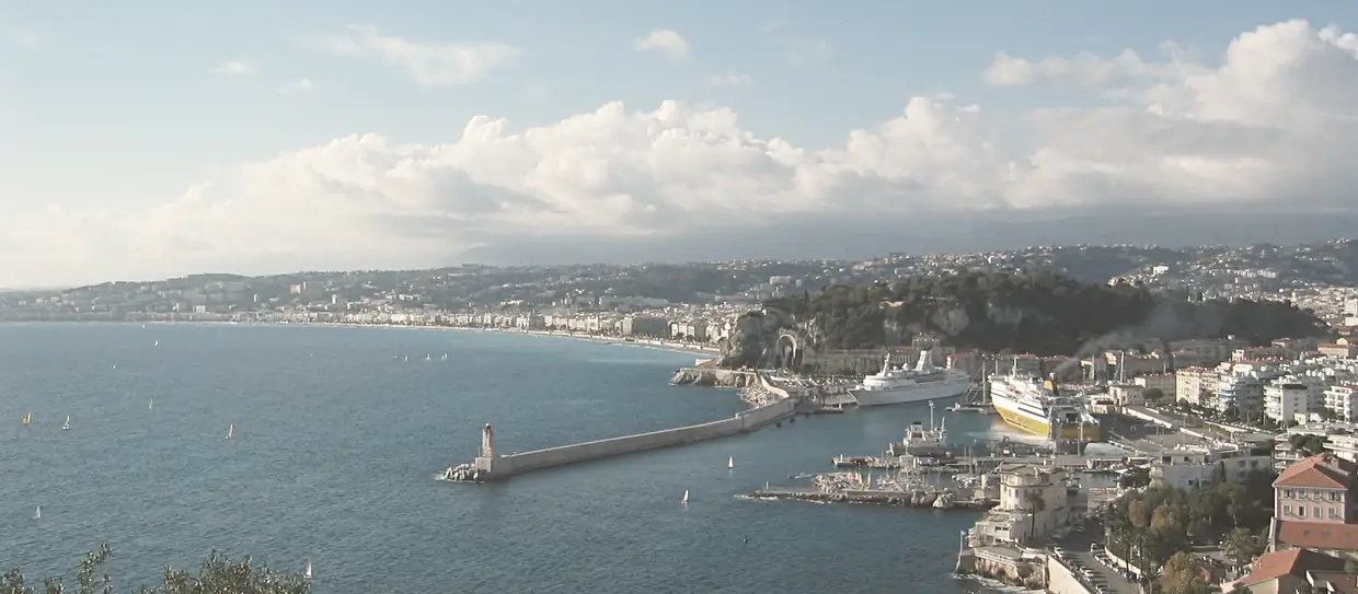 Le port de Nice, Côte d'Azur