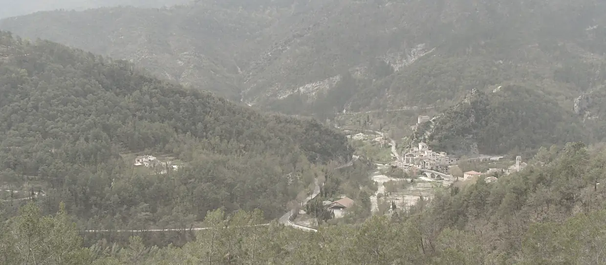 Vue générale Roque en Provence