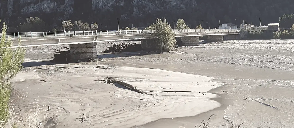 Pont Charles-Albert, à La Roquette-sur-Var