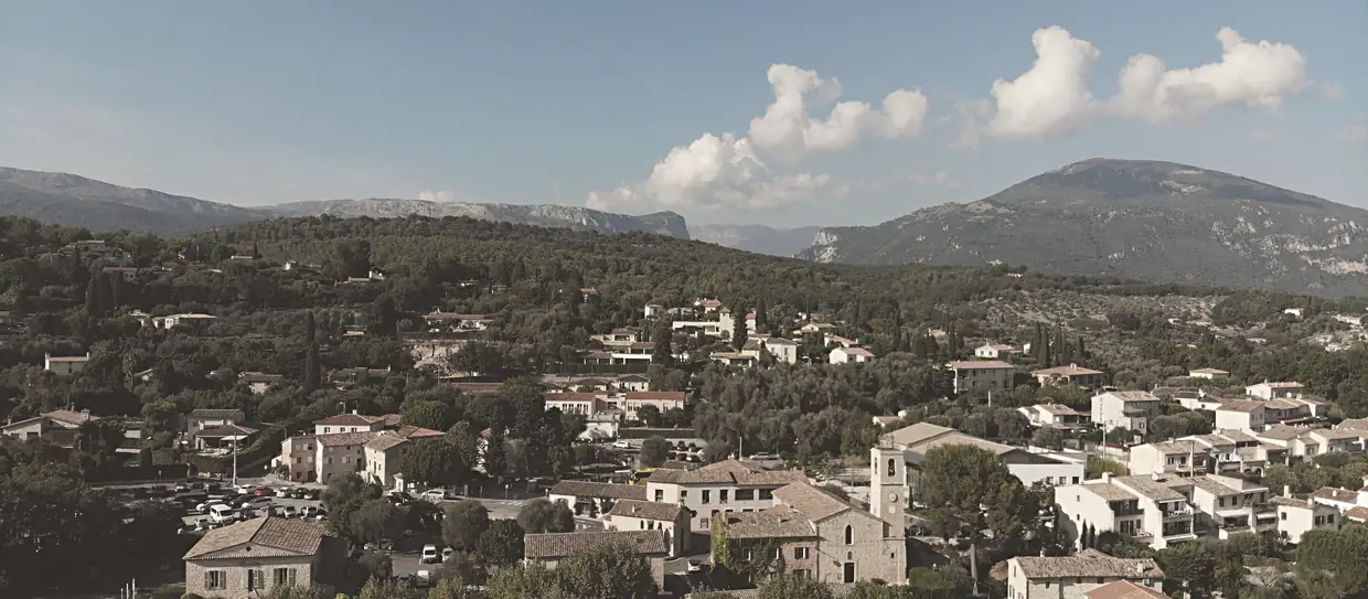 Vue de Le Rouret