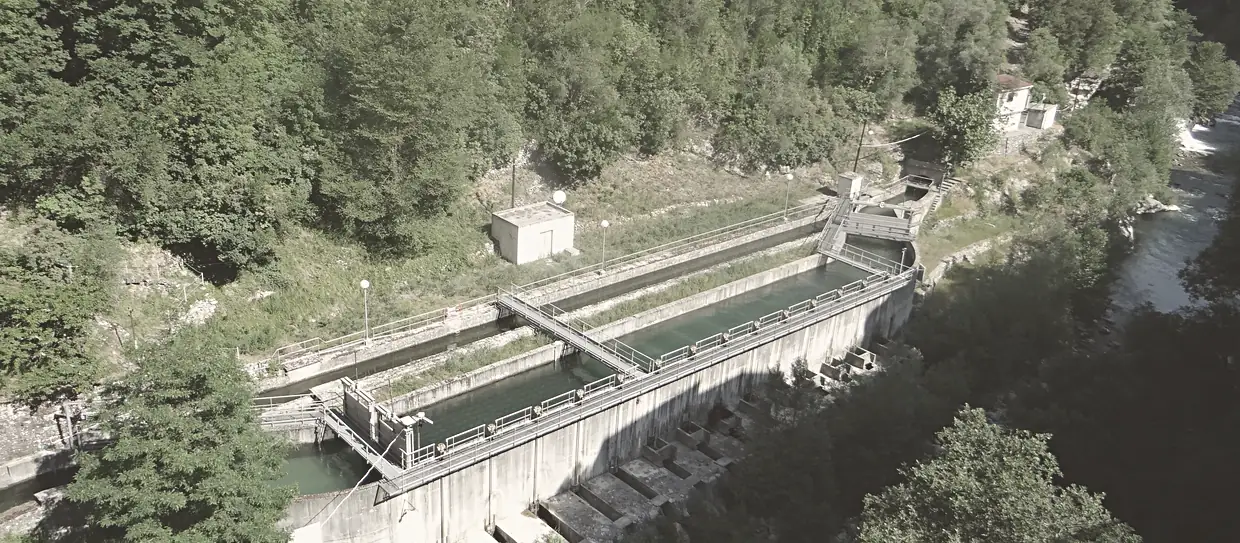 Canal de la Vésubie, à Saint-Blaise