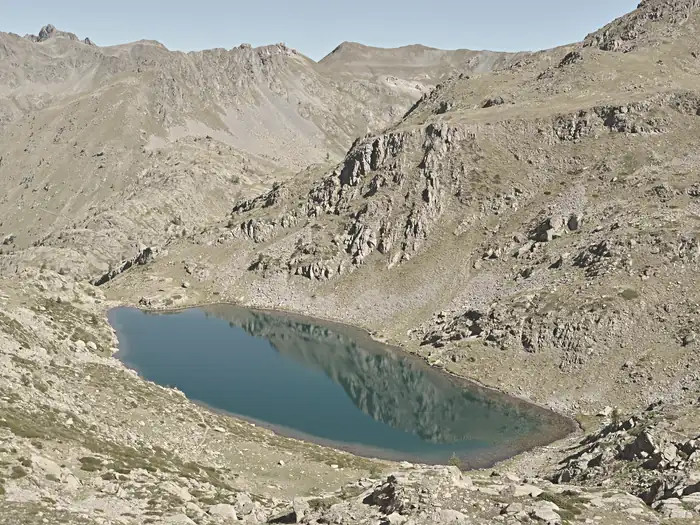 Lac des Babarottes, à Saint-Étienne-de-Tinée
