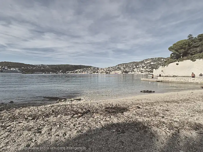 Plage de Passable, à Saint-Jean-Cap-Ferrat