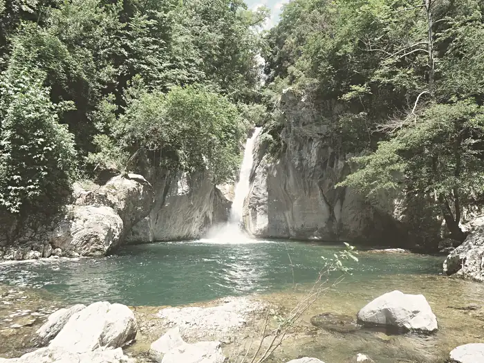 Cascade du Piaon, à Sospel