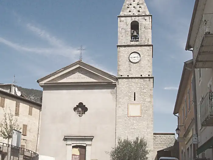 L'église Saint-Jean-Baptiste/The church, à Villars-sur-Var